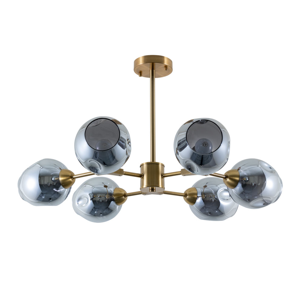 Потолочная люстра Arte Lamp Yuka Smoky A7759PL-6PB, Дымчатый, A7759PL-6PB Yuka Smoky
Потолочная люстра Arte Lamp Yuka Smoky A7759PL-6PB, Дымчатый, A7759PL-6PB Yuka Smoky