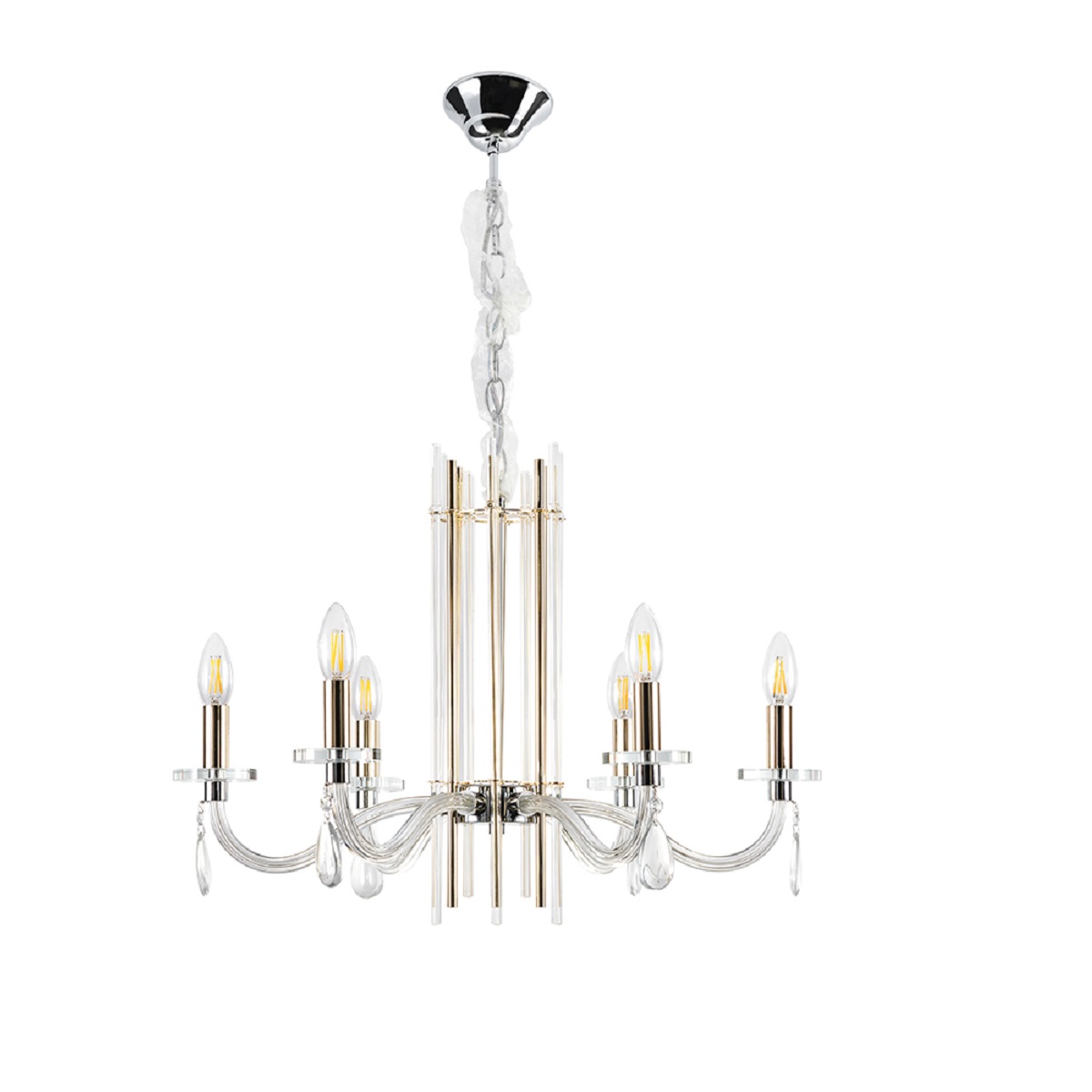 Подвесная люстра Crystal Lux AURELIO SP6 GOLD+CHROME/TRANSPARENT, Золотой, AURELIO SP6 GOLD+CHROME/TRANSPARENT Aurelio
Подвесная люстра Crystal Lux AURELIO SP6 GOLD+CHROME/TRANSPARENT, Золотой, AURELIO SP6 GOLD+CHROME/TRANSPARENT Aurelio