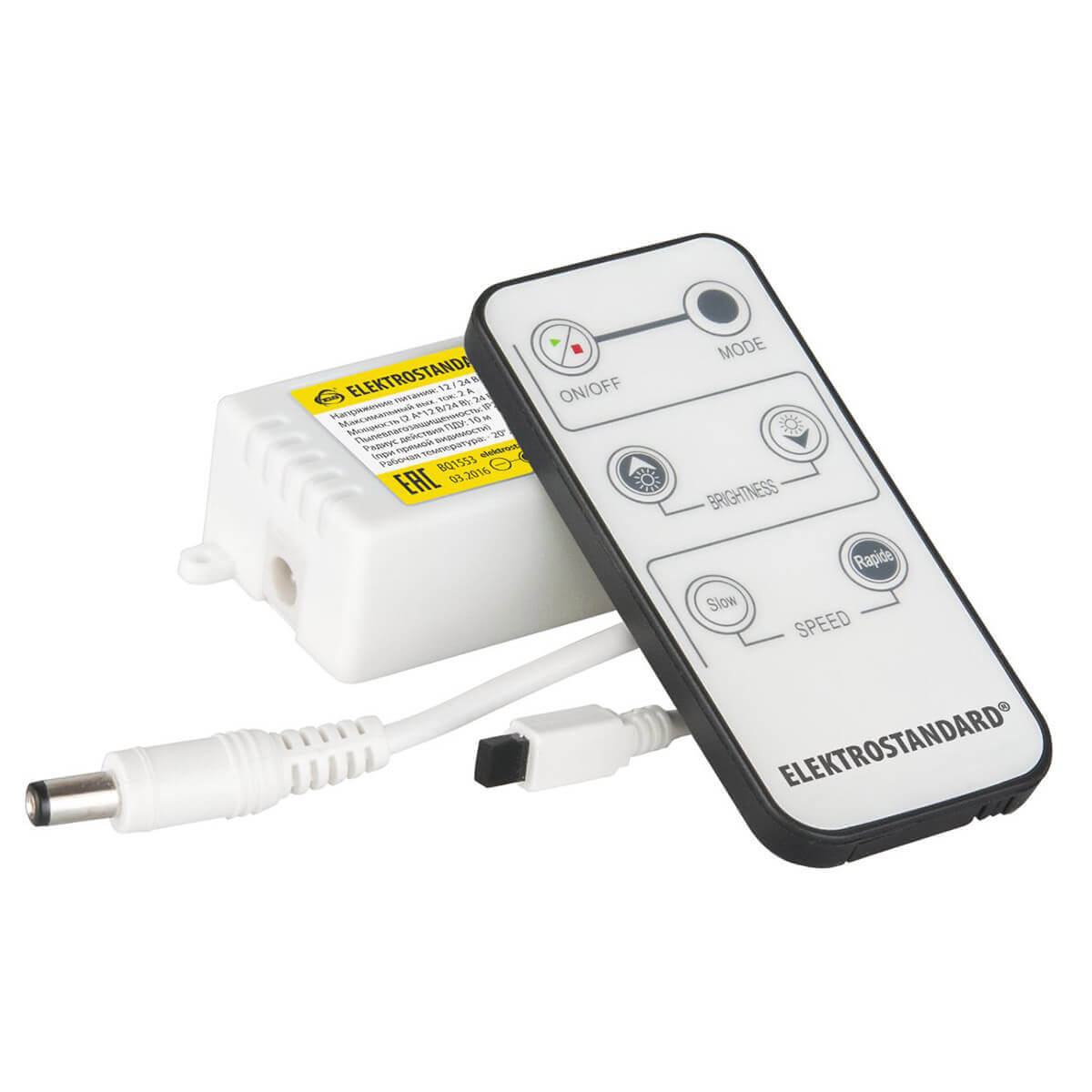 Контроллер для монохромных светодиодных лент Elektrostandard LSC 003 12V a035333, Белый, 4690389084706 LSC 003
Контроллер для монохромных светодиодных лент Elektrostandard LSC 003 12V a035333, Белый, 4690389084706 LSC 003