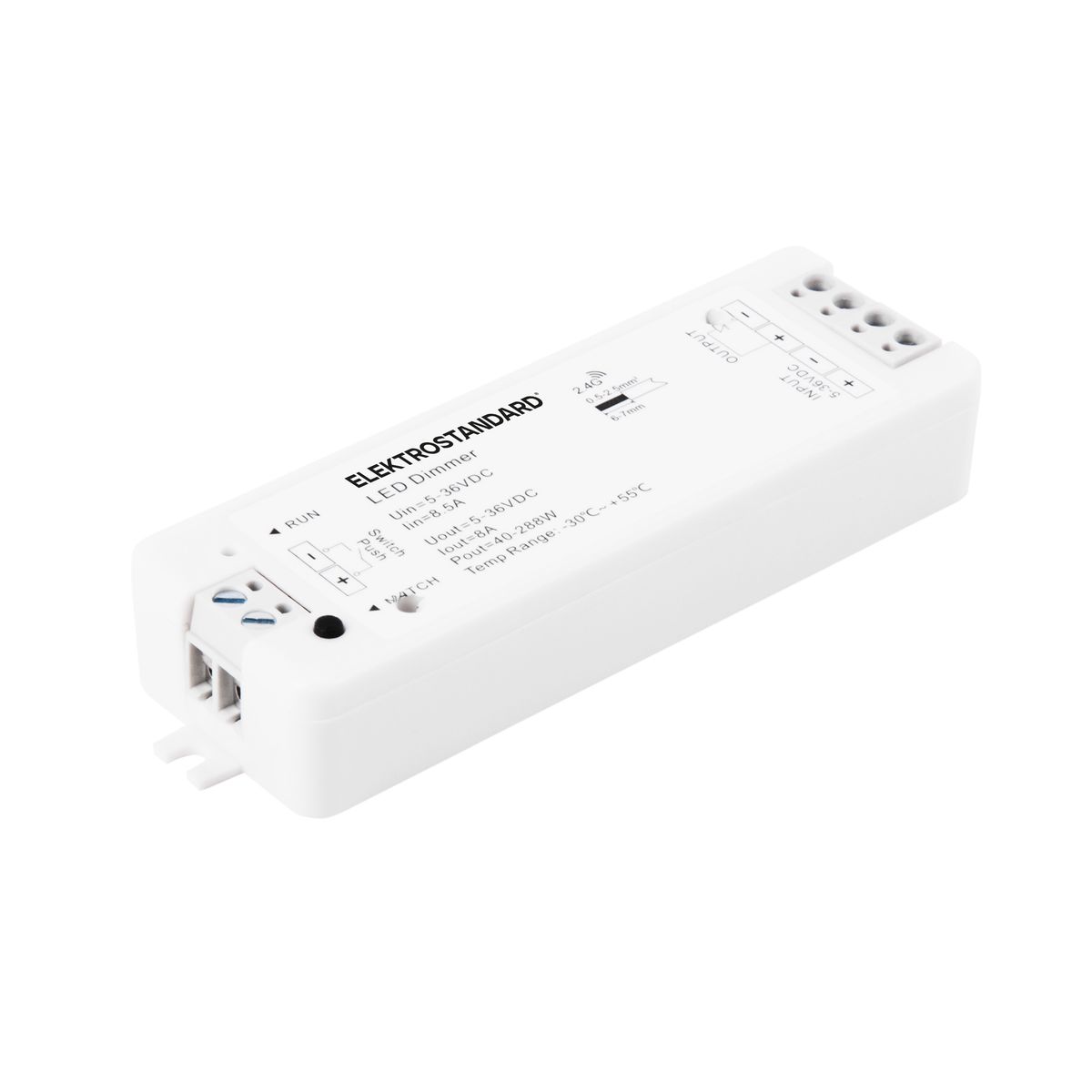 Контроллер для светодиодных лент Elektrostandard 95005/00 a057644, Белый, 4690389179822 Аксессуары для светодиодных лент 12/24V
Контроллер для светодиодных лент Elektrostandard 95005/00 a057644, Белый, 4690389179822 Аксессуары для светодиодных лент 12/24V