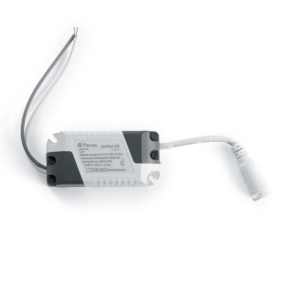 Драйвер для светодиодного светильника AL509 Feron 50-65V 12W IP20 0,2A LB0166 41216, Белый, 41216
Драйвер для светодиодного светильника AL509 Feron 50-65V 12W IP20 0,2A LB0166 41216, Белый, 41216