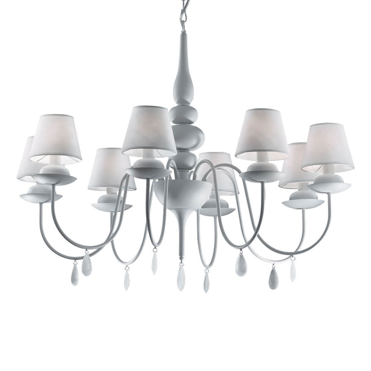 Подвесная люстра Ideal Lux Blanche SP8 Bianco 035574, Белый, Blanche SP8 Bianco Blanche Bianco
Подвесная люстра Ideal Lux Blanche SP8 Bianco 035574, Белый, Blanche SP8 Bianco Blanche Bianco