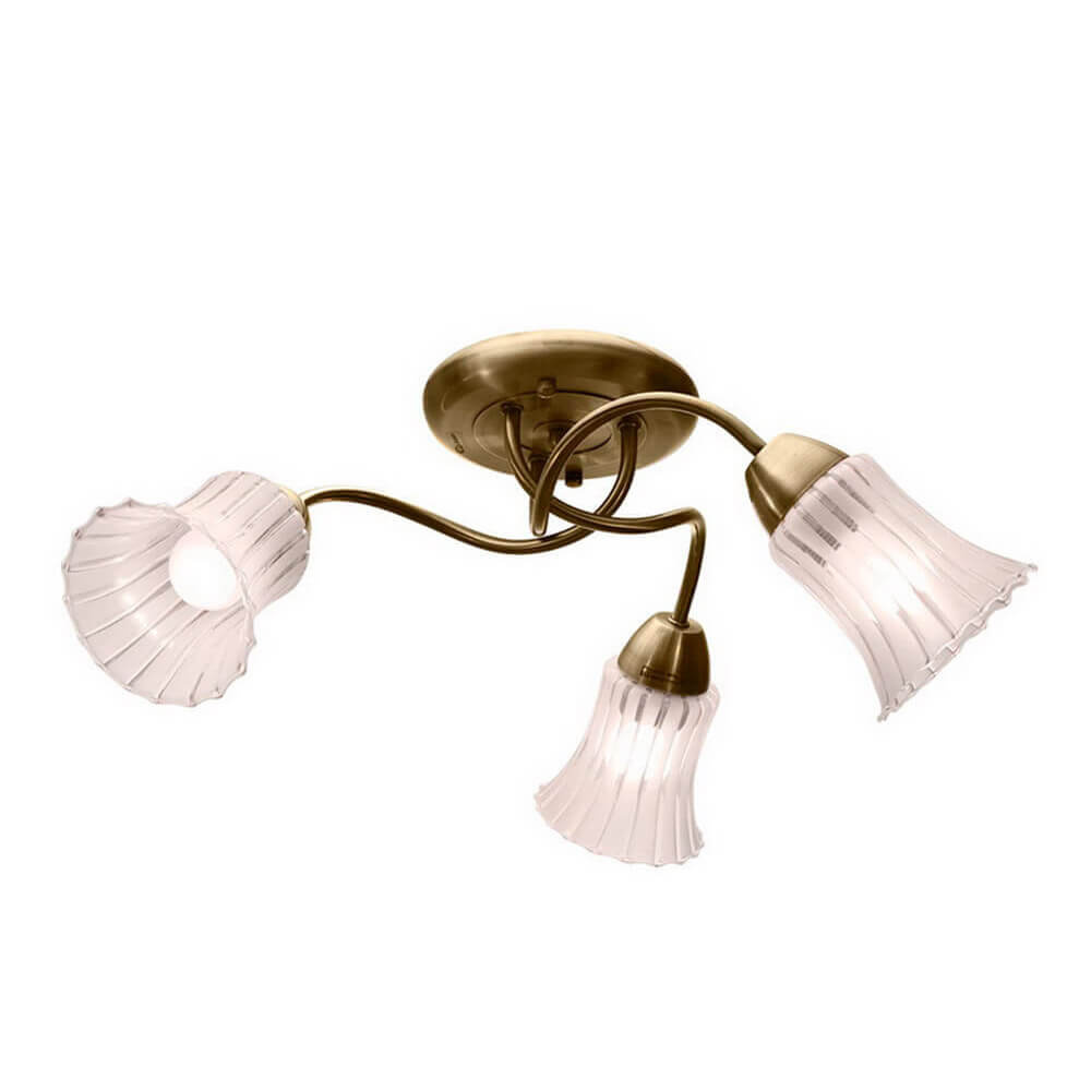 Потолочная люстра IDLamp Nanzen 245/3PF-Oldbronze 
Потолочная люстра IDLamp Nanzen 245/3PF-Oldbronze