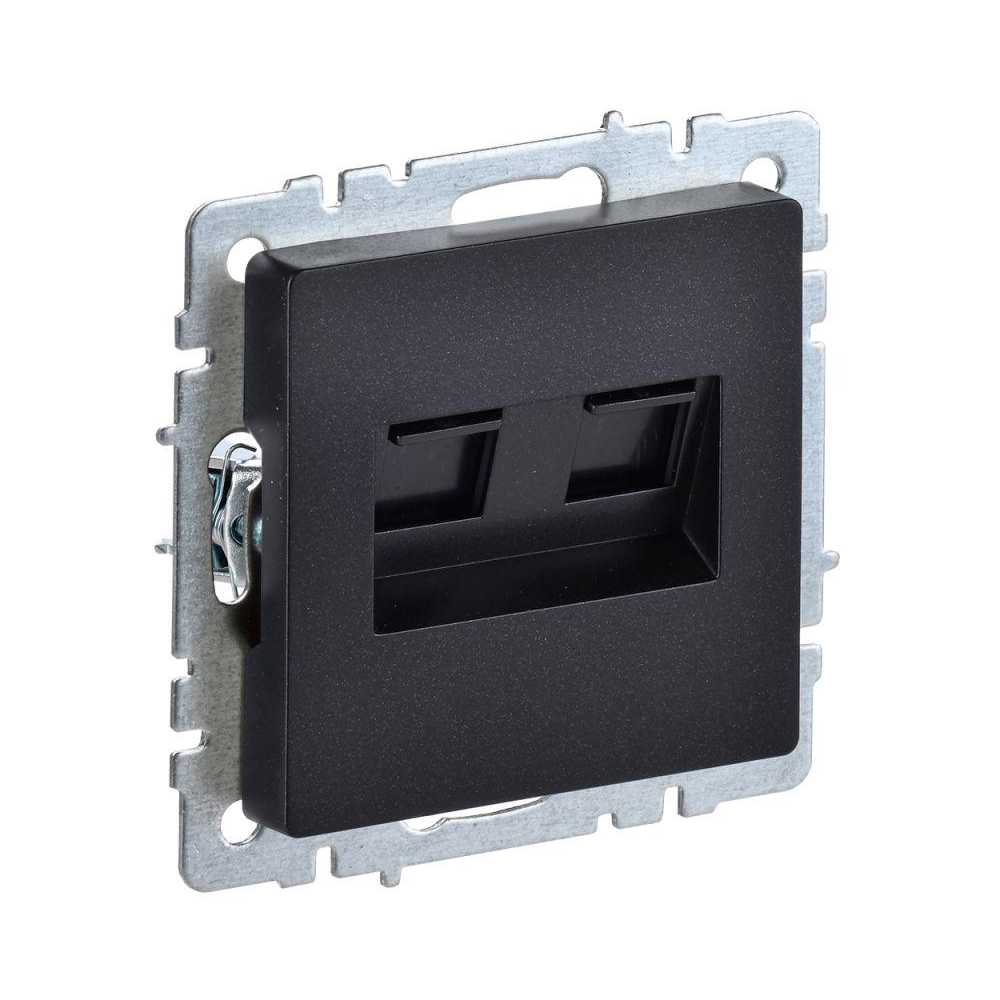 Розетка компьютерная 2хRJ45 IEK Brite кат.5E черная BR-K20-1-K02, Черный, BR-K20-1-K02 Brite черная
Розетка компьютерная 2хRJ45 IEK Brite кат.5E черная BR-K20-1-K02, Черный, BR-K20-1-K02 Brite черная
