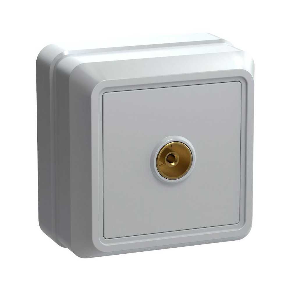 Розетка телевизионная TV IEK Oktava белая EAO10-K01-DC, Белый, EAO10-K01-DC Oktava белая
Розетка телевизионная TV IEK Oktava белая EAO10-K01-DC, Белый, EAO10-K01-DC Oktava белая