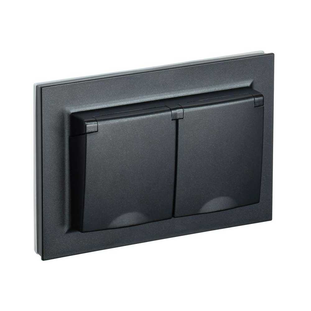 Розетка двойная 2P IEK Brite с крышкой черная BR-R26-16-44-K02-F, Черный, BR-R26-16-44-K02-F Brite черная
Розетка двойная 2P IEK Brite с крышкой черная BR-R26-16-44-K02-F, Черный, BR-R26-16-44-K02-F Brite черная