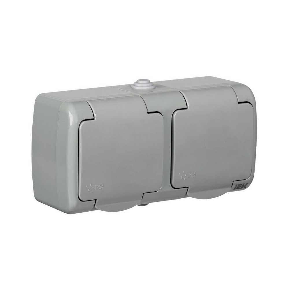 Розетка двойная 2P+PE IEK Aquatic с крышкой серая ERA22-K03-16-54, Серый, ERA22-K03-16-54 Aquatic серая
Розетка двойная 2P+PE IEK Aquatic с крышкой серая ERA22-K03-16-54, Серый, ERA22-K03-16-54 Aquatic серая