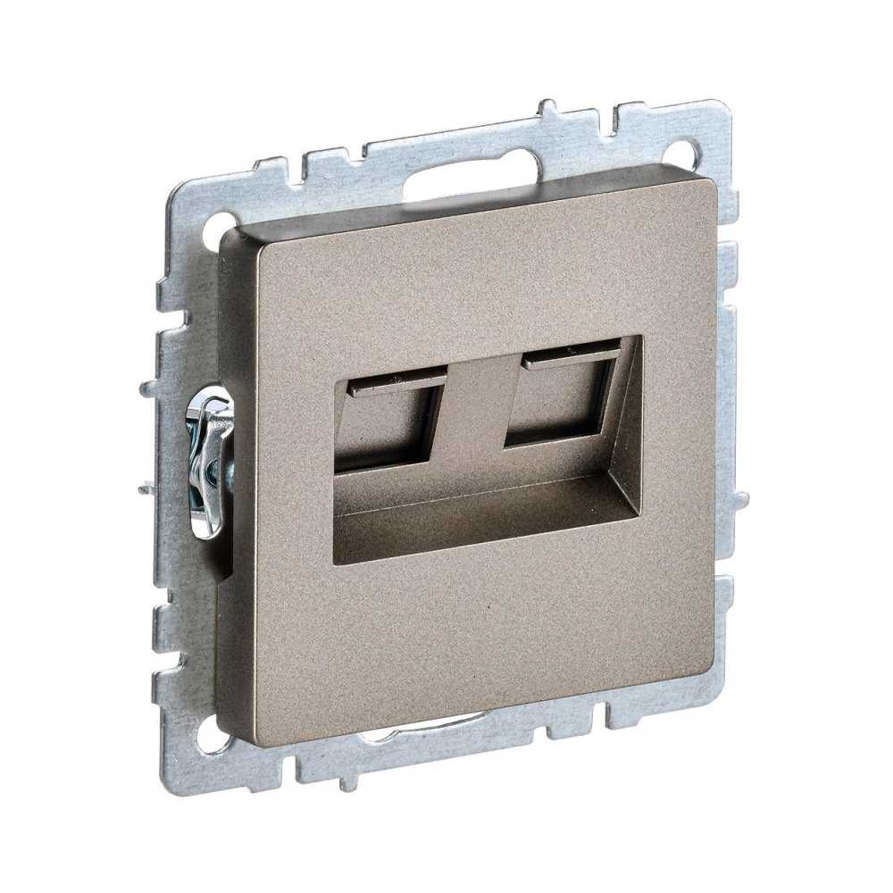 Розетка компьютерная 2хRJ45 IEK Brite кат.5E шампань BR-K20-1-K37, BR-K20-1-K37 Brite шампань
Розетка компьютерная 2хRJ45 IEK Brite кат.5E шампань BR-K20-1-K37, BR-K20-1-K37 Brite шампань