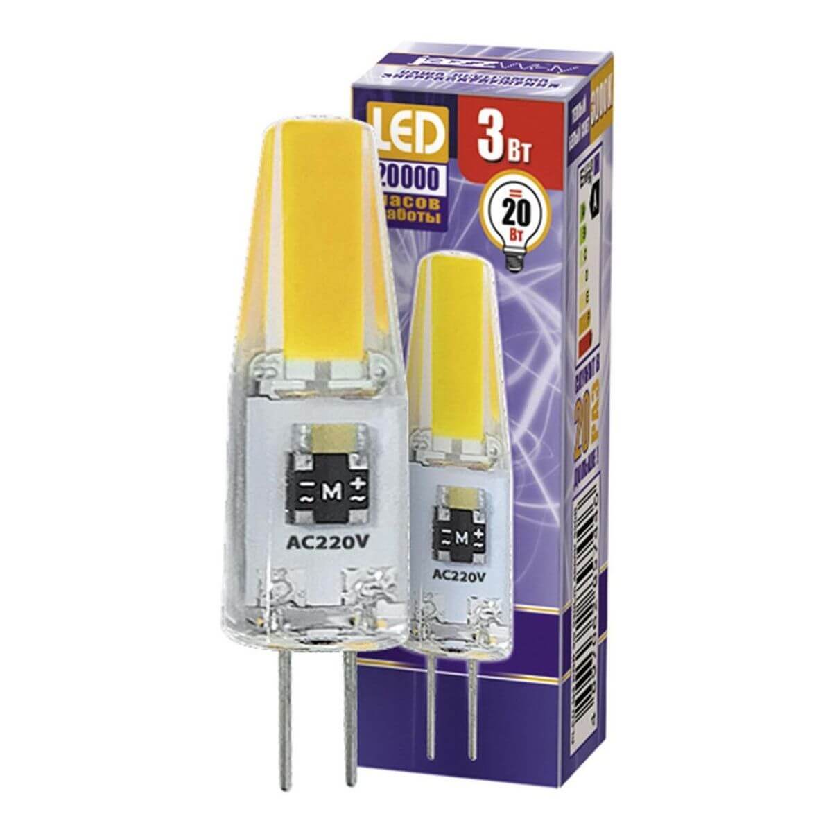 Лампа светодиодная Jazzway G4 3W 3000K прозрачная 2857446, Прозрачный, 2857446 PLED-G4
Лампа светодиодная Jazzway G4 3W 3000K прозрачная 2857446, Прозрачный, 2857446 PLED-G4