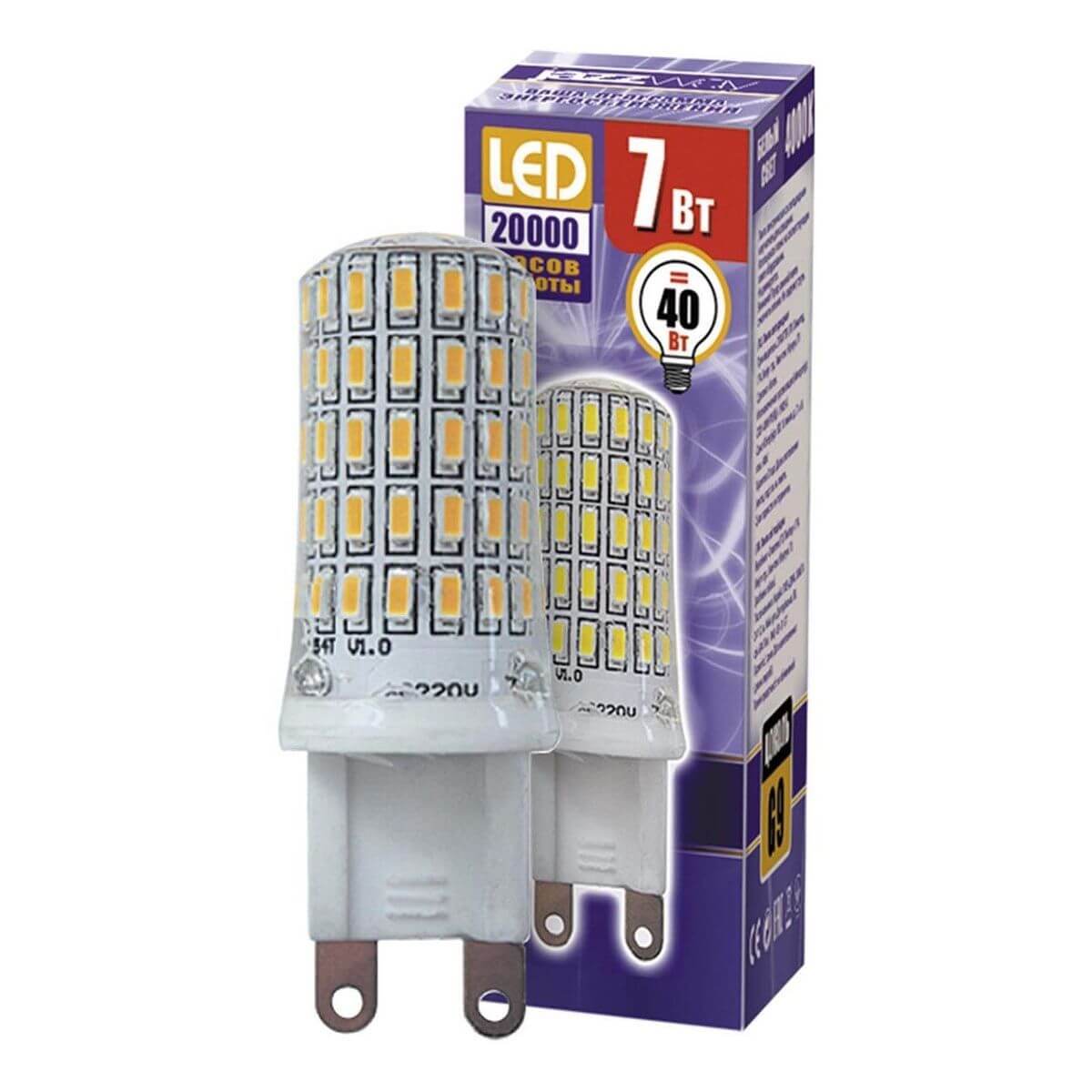Лампа светодиодная Jazzway G9 7W 4000K прозрачная 1039095B, Прозрачный, 1039095B PLED-G9
Лампа светодиодная Jazzway G9 7W 4000K прозрачная 1039095B, Прозрачный, 1039095B PLED-G9