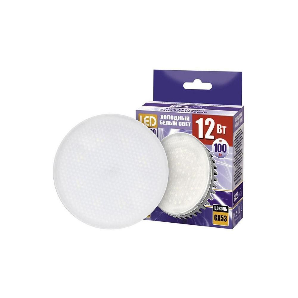 Лампа светодиодная Jazzway GX53 12W 5000K матовая 1029096, Матовый, 1029096 PLED-GX53
Лампа светодиодная Jazzway GX53 12W 5000K матовая 1029096, Матовый, 1029096 PLED-GX53