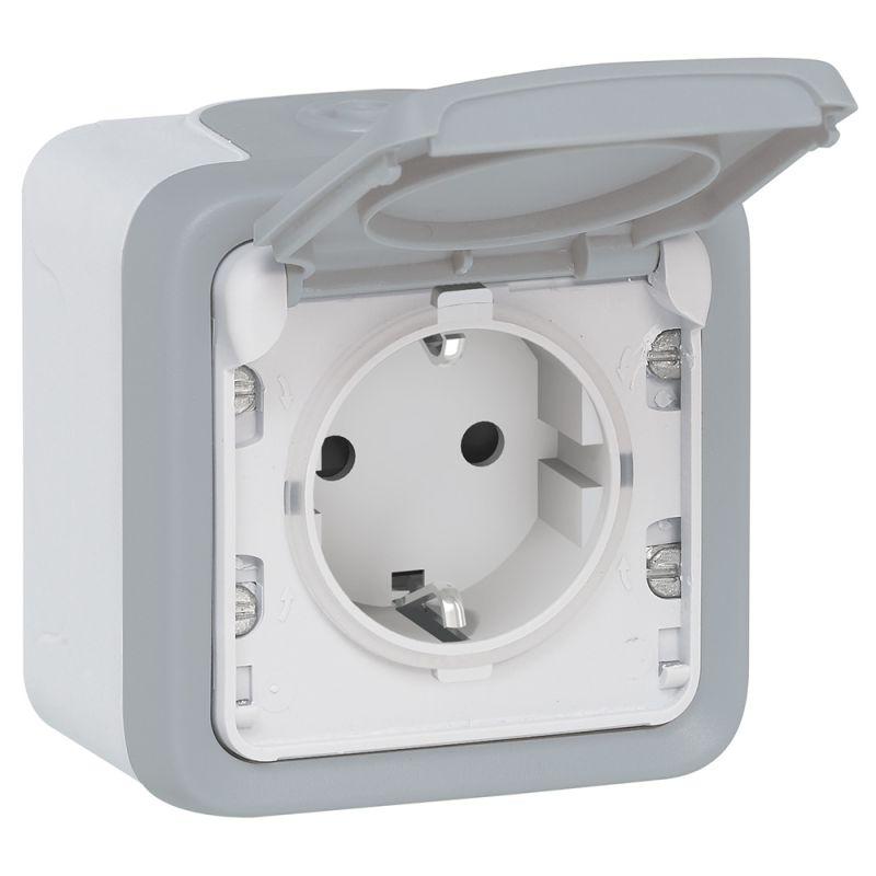 Розетка 2К+З Legrand Plexo 16A 250V с крышкой немецкий стандарт серая 069733, Серый, 069733 Plexo
Розетка 2К+З Legrand Plexo 16A 250V с крышкой немецкий стандарт серая 069733, Серый, 069733 Plexo