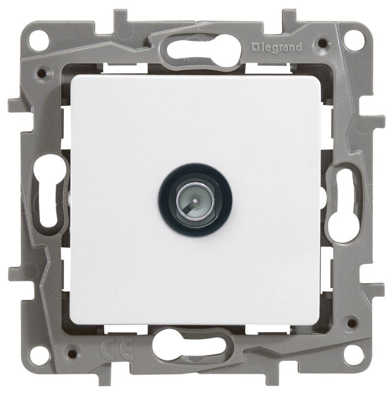 Розетка TV Звезда Legrand Etika белая 672251, Белый, 672251 Etika 
Розетка TV Звезда Legrand Etika белая 672251, Белый, 672251 Etika