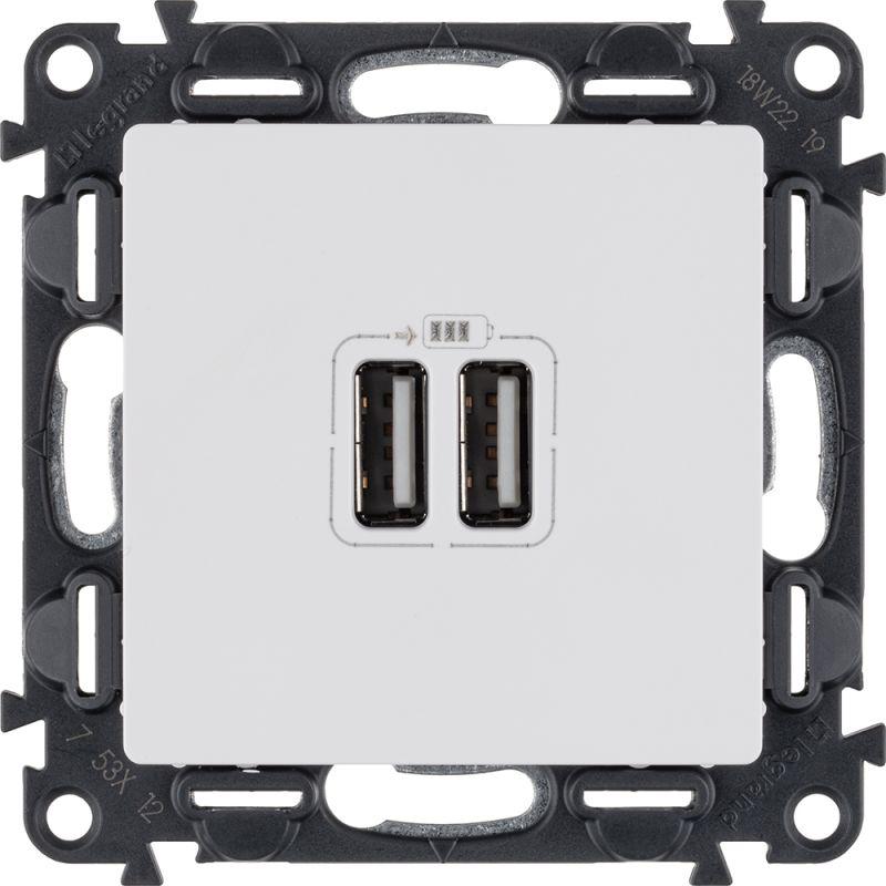 Розетка 2хUSB Legrand Valena Life 240V/5V 1500mA белая 753412, Белый, 753412 Valena Life
Розетка 2хUSB Legrand Valena Life 240V/5V 1500mA белая 753412, Белый, 753412 Valena Life