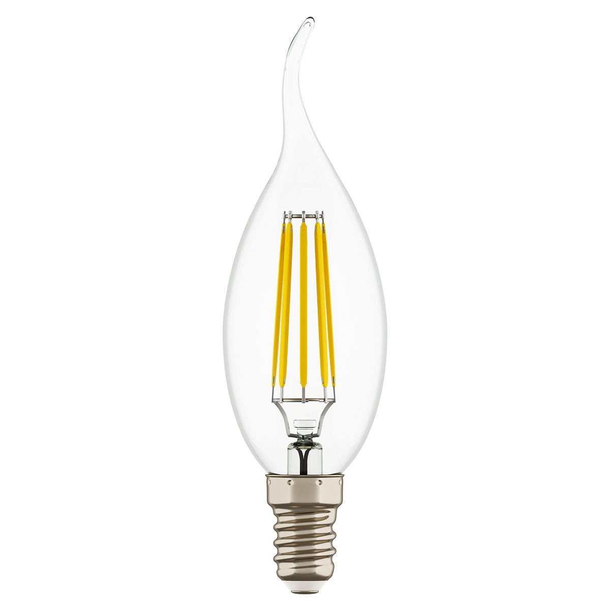 Лампа светодиодная филаментная Lightstar LED Filament E14 6W 3000К свеча на ветру прозрачная 933602, Прозрачный, 933602 LED Filament
Лампа светодиодная филаментная Lightstar LED Filament E14 6W 3000К свеча на ветру прозрачная 933602, Прозрачный, 933602 LED Filament