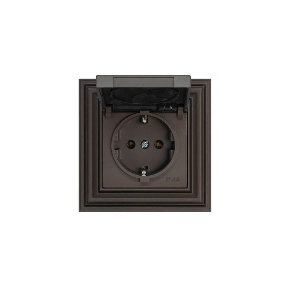Розетка 2P+E Liregus Retro с крышкой коричневый омбре 29-023, 29-023 Retro коричневый омбре ()
Розетка 2P+E Liregus Retro с крышкой коричневый омбре 29-023, 29-023 Retro коричневый омбре ()