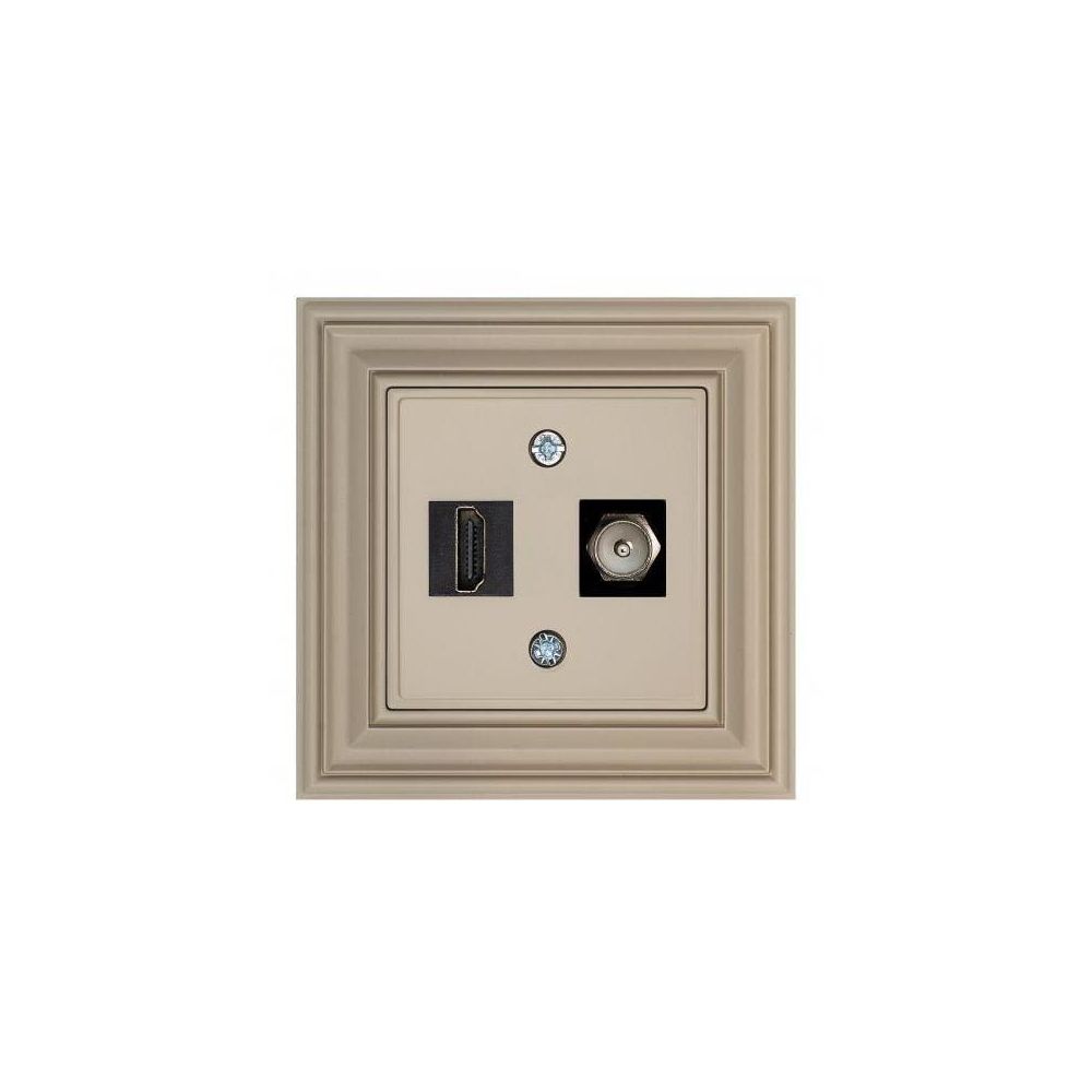 Розетка HDMI/TV Liregus Retro кремовый омбре 29-139, 29-139 Retro кремовый омбре ()
Розетка HDMI/TV Liregus Retro кремовый омбре 29-139, 29-139 Retro кремовый омбре ()