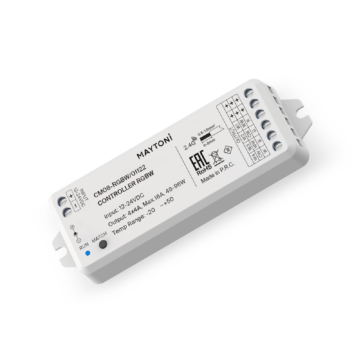 Контроллер для светодиодной ленты RGBW Maytoni Led Strip 01122, Белый, 01122 Led Strip
Контроллер для светодиодной ленты RGBW Maytoni Led Strip 01122, Белый, 01122 Led Strip