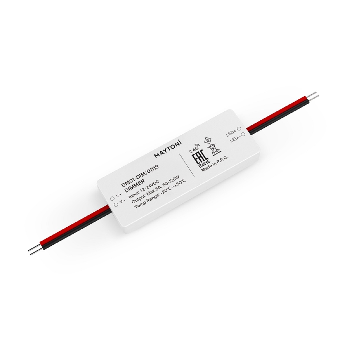 Диммер для монохромной светодиодной ленты Maytoni Led Strip 01113, Белый, 01113 Led Strip
Диммер для монохромной светодиодной ленты Maytoni Led Strip 01113, Белый, 01113 Led Strip