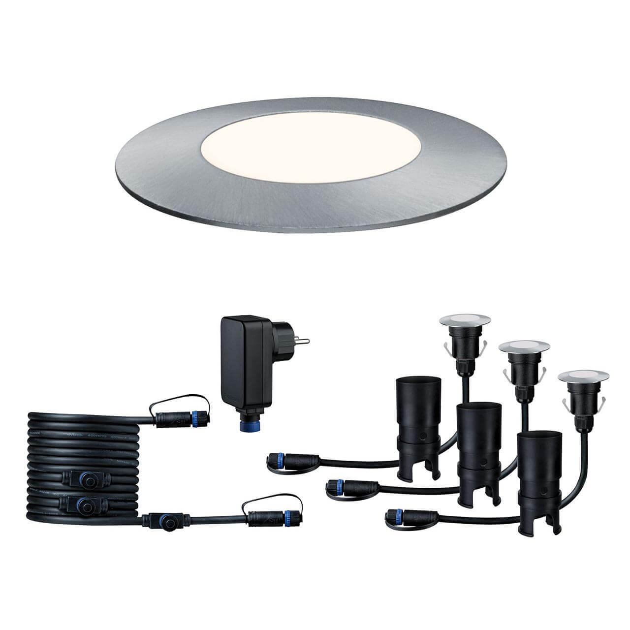 Ландшафтный светодиодный светильник Paulmann Floor Mini Basisset 93698, Серый, 93698 Floor Mini Basisset
Ландшафтный светодиодный светильник Paulmann Floor Mini Basisset 93698, Серый, 93698 Floor Mini Basisset