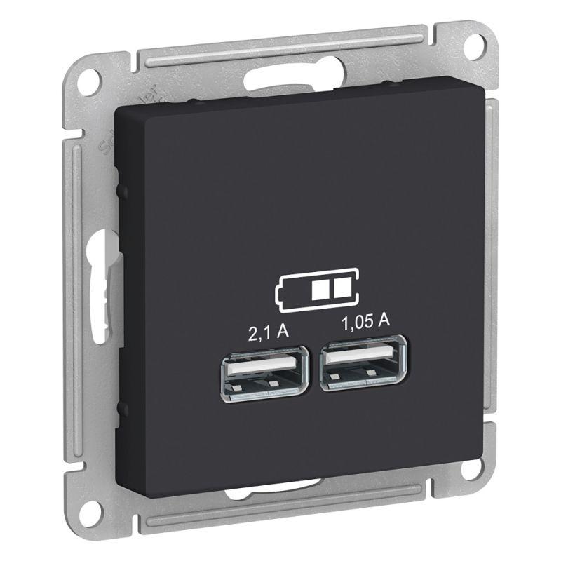 Розетка 2хUSB Schneider Electric AtlasDesign Type A+A карбон ATN001033, Черный, ATN001033 AtlasDesign
Розетка 2хUSB Schneider Electric AtlasDesign Type A+A карбон ATN001033, Черный, ATN001033 AtlasDesign