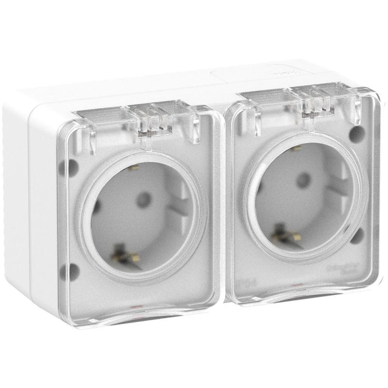Розетка 2х2К+З Schneider Electric AtlasDesign 16A 250V со шторками белая ATN540126, Белый, ATN540126 AtlasDesign
Розетка 2х2К+З Schneider Electric AtlasDesign 16A 250V со шторками белая ATN540126, Белый, ATN540126 AtlasDesign