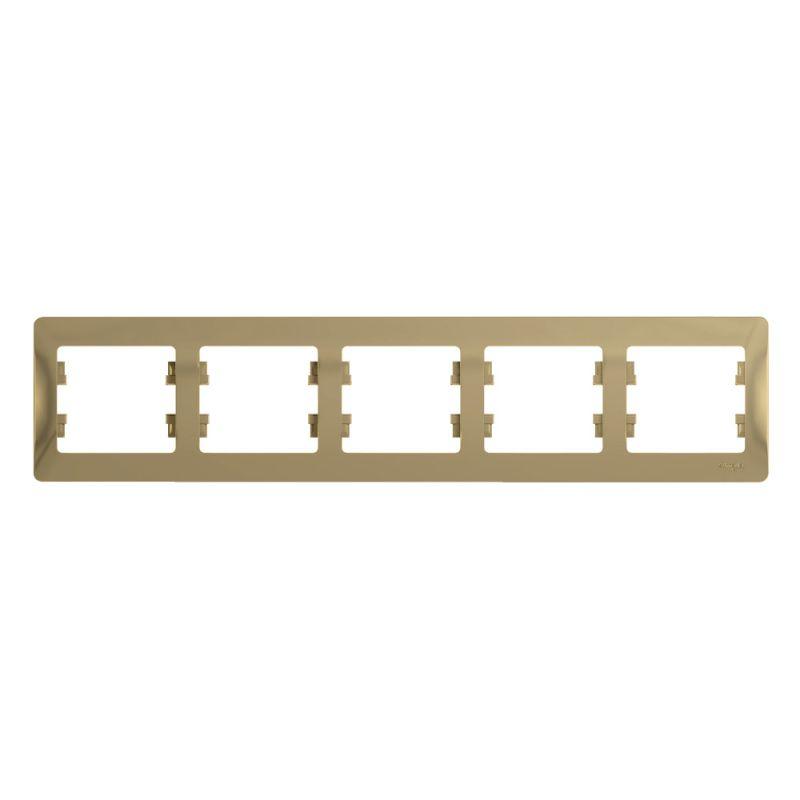 Рамка 5-постовая Schneider Electric Glossa титан GSL000405, Титановый, GSL000405 Glossa
Рамка 5-постовая Schneider Electric Glossa титан GSL000405, Титановый, GSL000405 Glossa