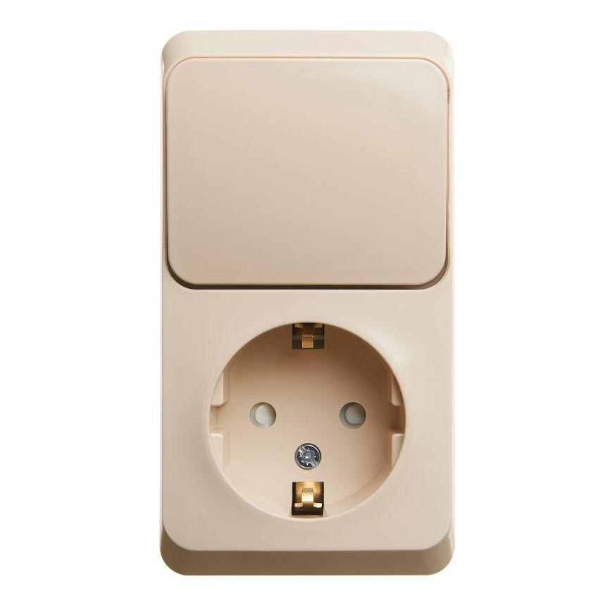 Блок розетка-выключатель Schneider Electric Этюд кремовый BPA16-201K, BPA16-201K Этюд
Блок розетка-выключатель Schneider Electric Этюд кремовый BPA16-201K, BPA16-201K Этюд