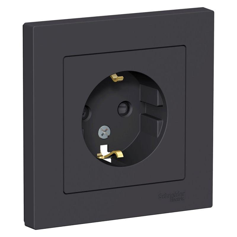 Розетка 2К+З Schneider Electric AtlasDesign 16A 250V со шторками карбон ATN001044, Черный, ATN001044 AtlasDesign
Розетка 2К+З Schneider Electric AtlasDesign 16A 250V со шторками карбон ATN001044, Черный, ATN001044 AtlasDesign