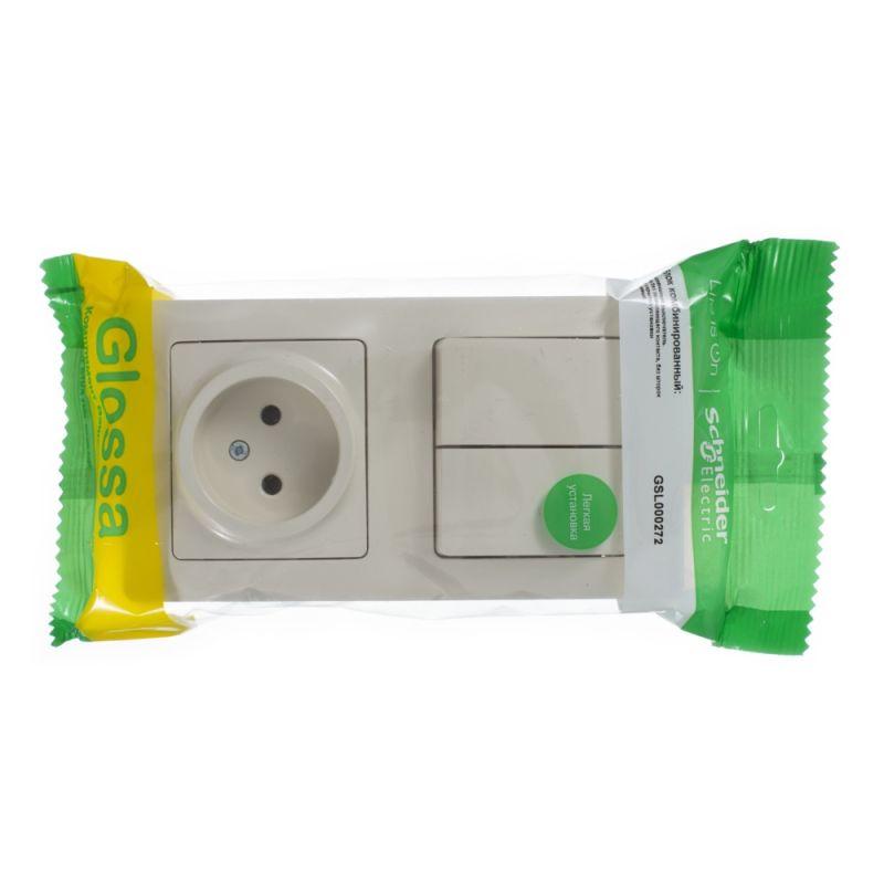 Блок розетка 2К -выключатель двухклавишный Schneider Electric Glossa бежевый GSL000272, GSL000272 Glossa
Блок розетка 2К -выключатель двухклавишный Schneider Electric Glossa бежевый GSL000272, GSL000272 Glossa