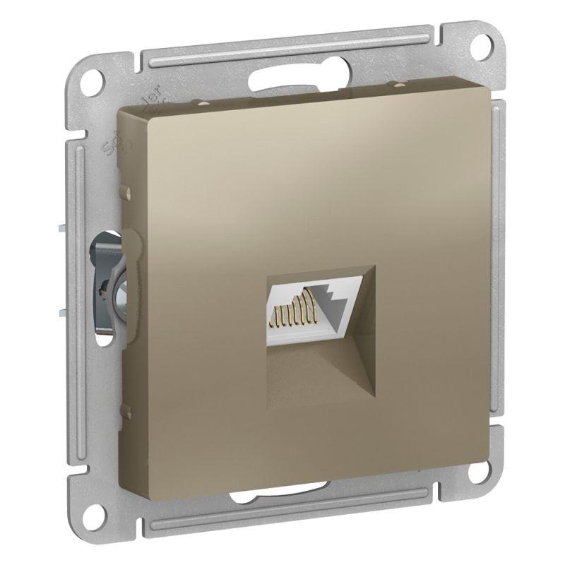Розетка компьютерная RJ45 Schneider Electric AtlasDesign 5e кат UTP шампань ATN000583, ATN000583 AtlasDesign
Розетка компьютерная RJ45 Schneider Electric AtlasDesign 5e кат UTP шампань ATN000583, ATN000583 AtlasDesign