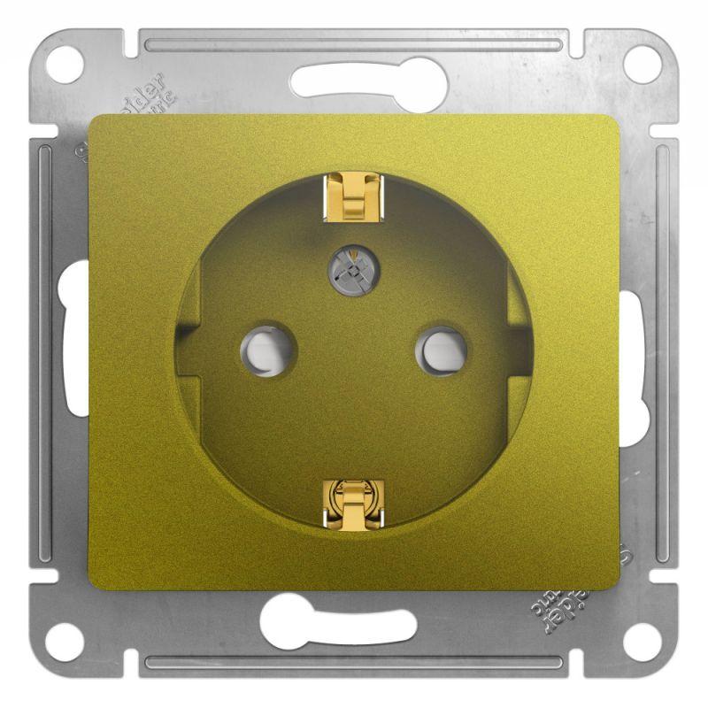 Розетка 2К+З Schneider Electric Glossa 16A 250V со шторками фисташковая GSL001045, Зеленый, GSL001045 Glossa
Розетка 2К+З Schneider Electric Glossa 16A 250V со шторками фисташковая GSL001045, Зеленый, GSL001045 Glossa
