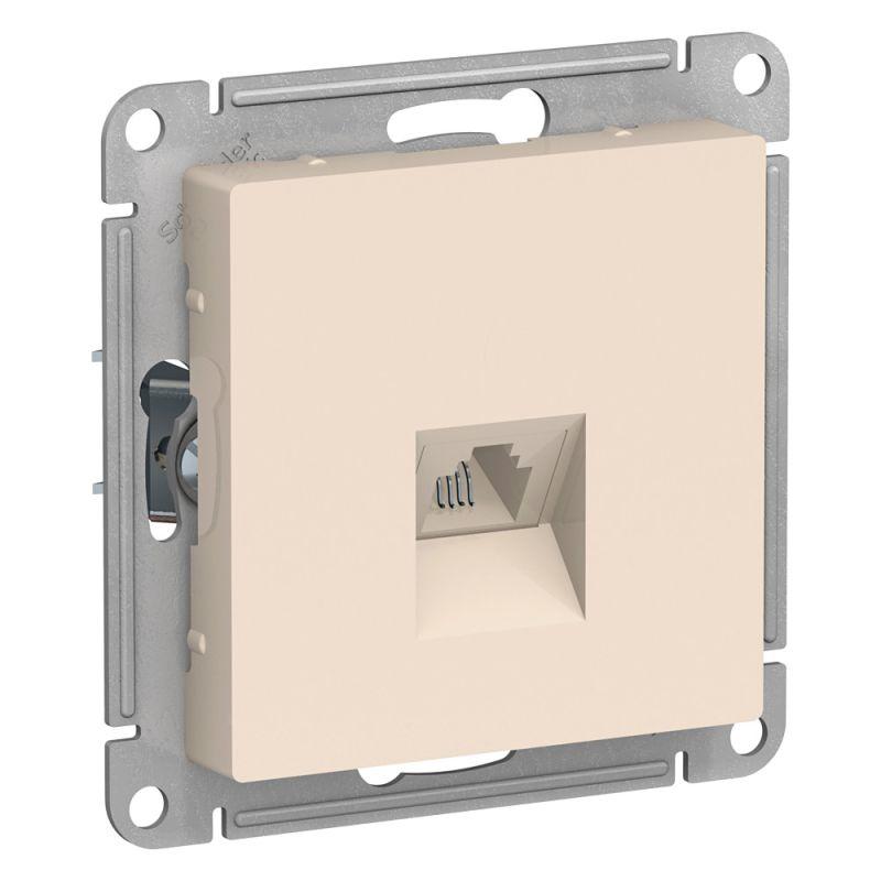 Розетка телефонная RJ11 Schneider Electric AtlasDesign бежевая ATN000281, Бежевый, ATN000281 AtlasDesign
Розетка телефонная RJ11 Schneider Electric AtlasDesign бежевая ATN000281, Бежевый, ATN000281 AtlasDesign