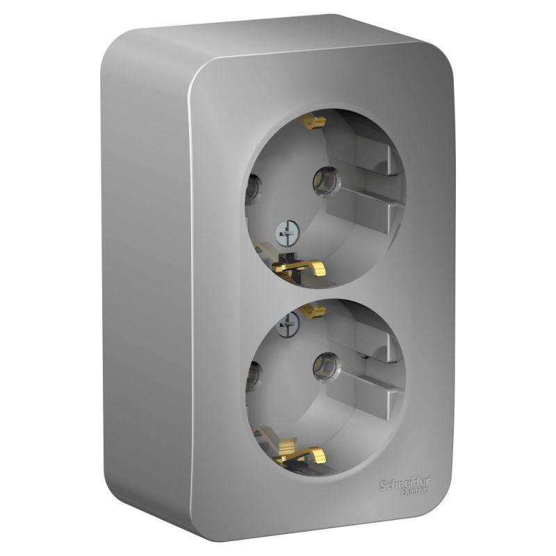 Розетка двойная 2К+З Schneider Electric Blanca 16A 250V алюминий BLNRA010213, BLNRA010213 Blanca
Розетка двойная 2К+З Schneider Electric Blanca 16A 250V алюминий BLNRA010213, BLNRA010213 Blanca
