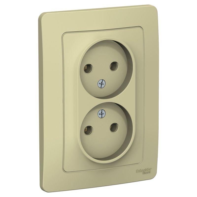 Розетка двойная 2К Schneider Electric Blanca 16A 250V бежевая BLNRS000027, Бежевый, BLNRS000027 Blanca
Розетка двойная 2К Schneider Electric Blanca 16A 250V бежевая BLNRS000027, Бежевый, BLNRS000027 Blanca