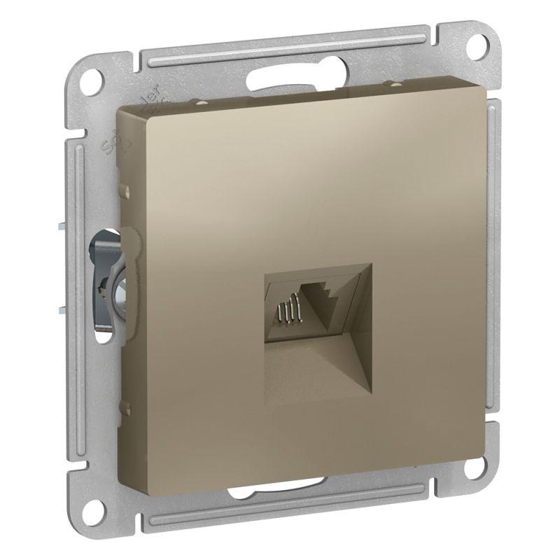 Розетка телефонная RJ11 Schneider Electric AtlasDesign шампань ATN000581, ATN000581 AtlasDesign
Розетка телефонная RJ11 Schneider Electric AtlasDesign шампань ATN000581, ATN000581 AtlasDesign