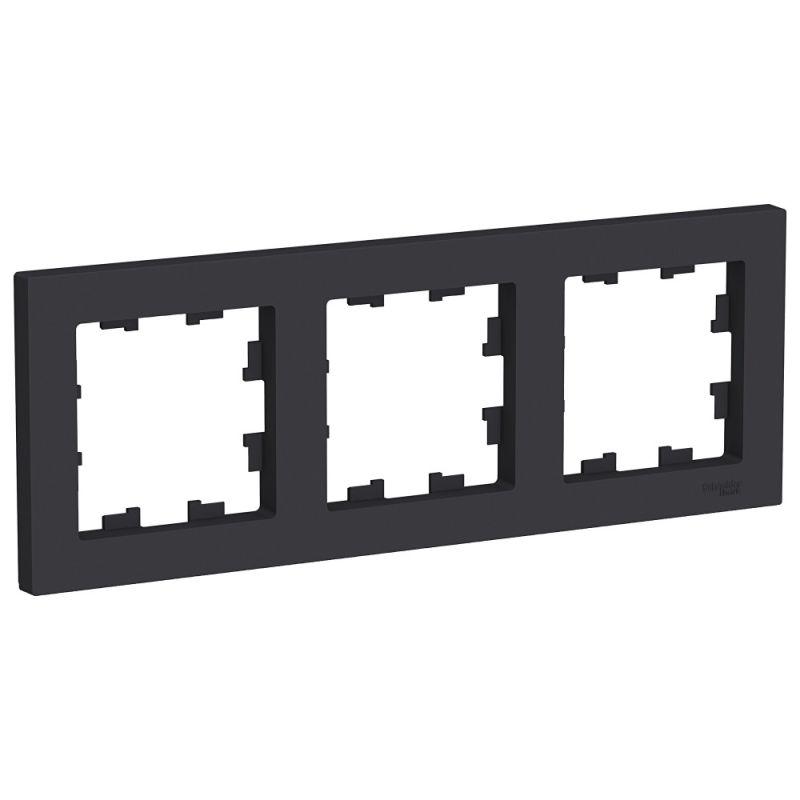 Рамка 3-постовая Schneider Electric AtlasDesign карбон ATN001003, Черный, ATN001003 AtlasDesign
Рамка 3-постовая Schneider Electric AtlasDesign карбон ATN001003, Черный, ATN001003 AtlasDesign