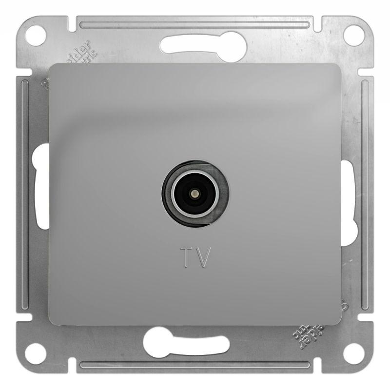 Розетка телевизионная TV Schneider Electric Glossa алюминий GSL000393, GSL000393 Glossa
Розетка телевизионная TV Schneider Electric Glossa алюминий GSL000393, GSL000393 Glossa