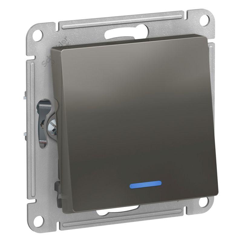 Переключатель одноклавишный проходной Schneider Electric AtlasDesign 10A 250V с подсветкой сталь ATN000963, ATN000963 AtlasDesign
Переключатель одноклавишный проходной Schneider Electric AtlasDesign 10A 250V с подсветкой сталь ATN000963, ATN000963 AtlasDesign