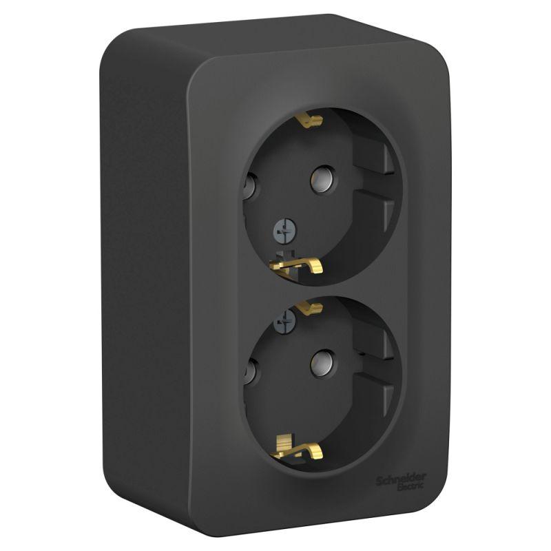 Розетка двойная 2К+З Schneider Electric Blanca 16A 250V антрацит BLNRA010206, BLNRA010206 Blanca
Розетка двойная 2К+З Schneider Electric Blanca 16A 250V антрацит BLNRA010206, BLNRA010206 Blanca