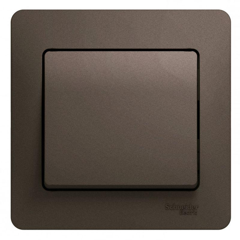 Выключатель одноклавишный Schneider Electric Glossa 10A 250V шоколад GSL000812, Коричневый, GSL000812 Glossa
Выключатель одноклавишный Schneider Electric Glossa 10A 250V шоколад GSL000812, Коричневый, GSL000812 Glossa