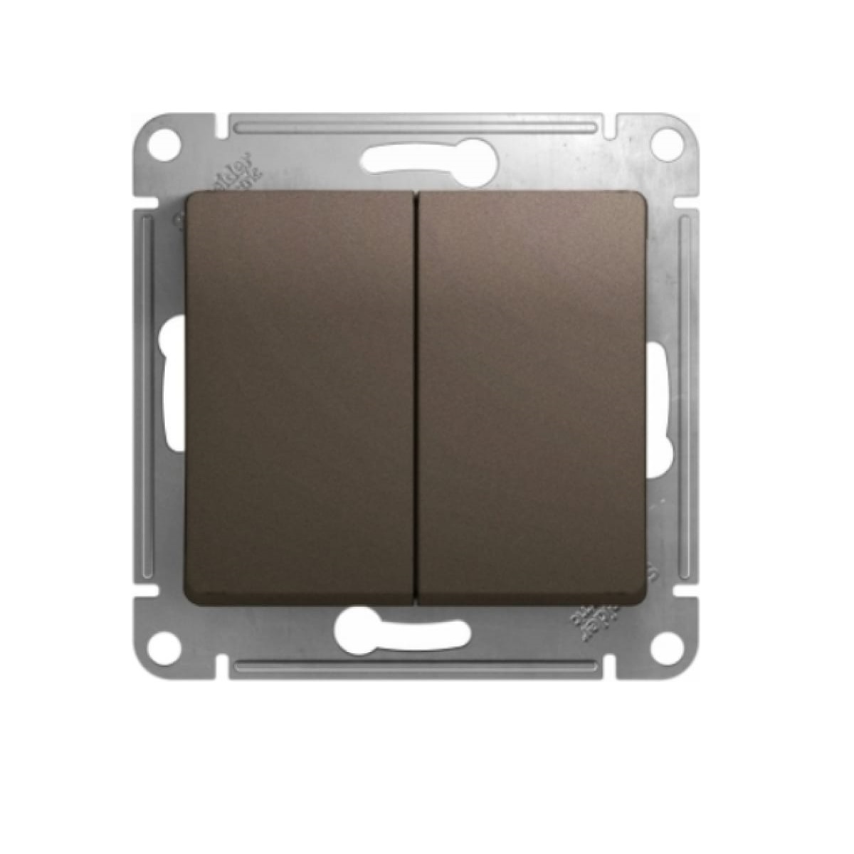 Переключатель двухклавишный проходной Schneider Electric Glossa 10A 250V шоколад GSL000865, GSL000865 Glossa
Переключатель двухклавишный проходной Schneider Electric Glossa 10A 250V шоколад GSL000865, GSL000865 Glossa