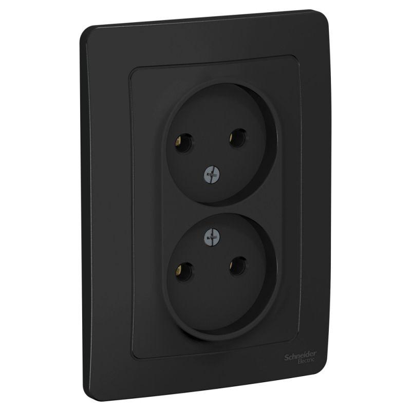Розетка двойная 2К Schneider Electric Blanca 16A 250V антрацит BLNRS000026, BLNRS000026 Blanca
Розетка двойная 2К Schneider Electric Blanca 16A 250V антрацит BLNRS000026, BLNRS000026 Blanca