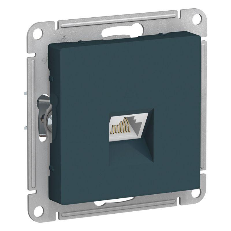 Розетка компьютерная RJ45 Schneider Electric AtlasDesign 5e кат UTP изумруд ATN000883, Изумрудный, ATN000883 AtlasDesign
Розетка компьютерная RJ45 Schneider Electric AtlasDesign 5e кат UTP изумруд ATN000883, Изумрудный, ATN000883 AtlasDesign