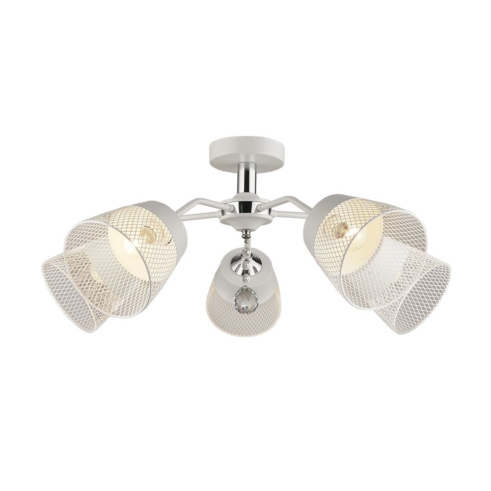 Потолочная люстра Seven Fires Donetella WD3518/5C-WT-CR-WT, Белый, WD3518/5C-WT-CR-WT Donetella
Потолочная люстра Seven Fires Donetella WD3518/5C-WT-CR-WT, Белый, WD3518/5C-WT-CR-WT Donetella