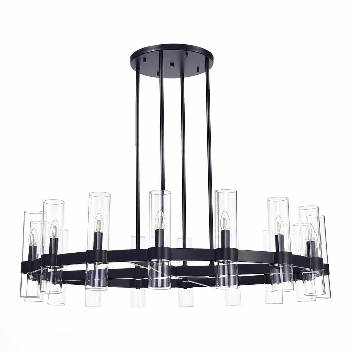 Подвесная люстра ST Luce American House SL1237.403.16, Черный, SL1237.403.16 American House
Подвесная люстра ST Luce American House SL1237.403.16, Черный, SL1237.403.16 American House