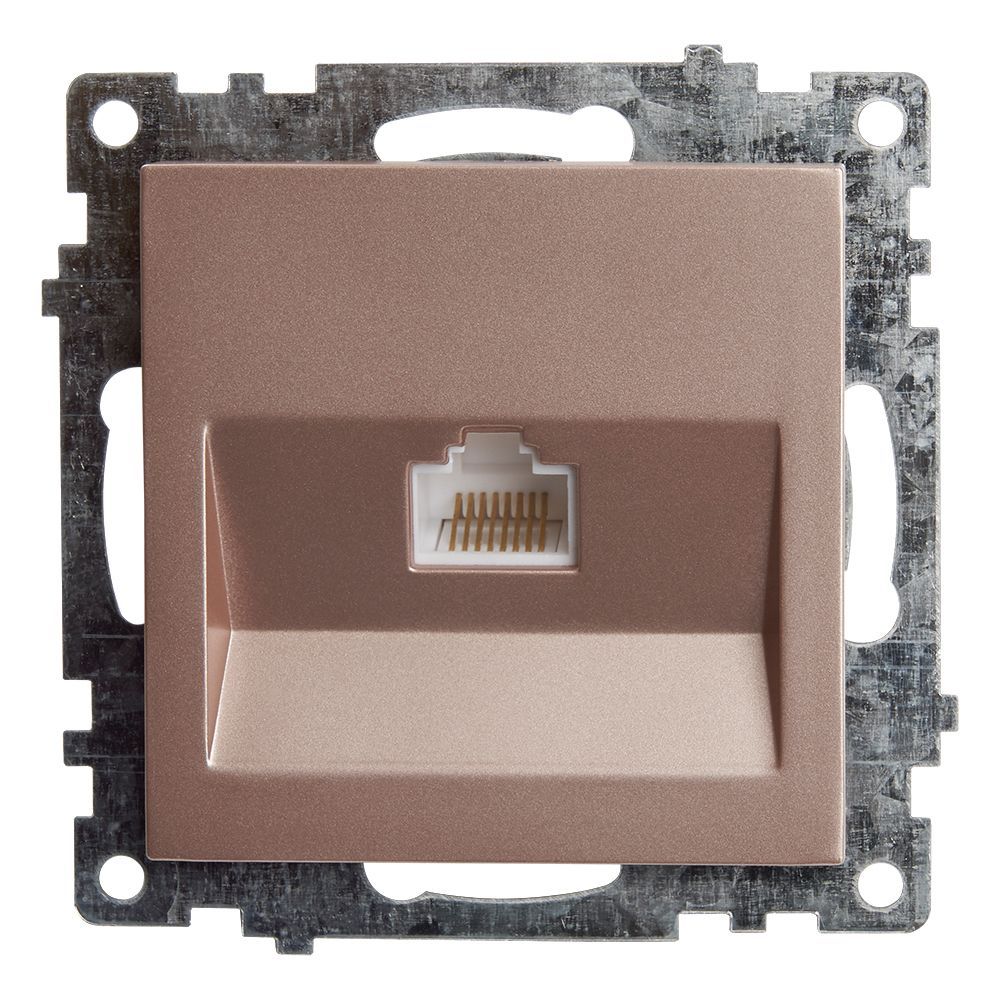 Розетка компьютерная RJ-45 Stekker Катрин шампань GLS00-7107-02 39599, 39599 Катрин шампань
Розетка компьютерная RJ-45 Stekker Катрин шампань GLS00-7107-02 39599, 39599 Катрин шампань