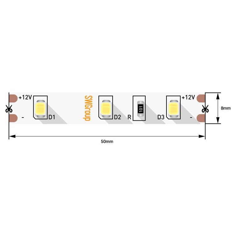 Светодиодная лента SWG 4,8W/m 60LED/m 2835SMD холодный белый 5M 007261, 007261 SWG260
Светодиодная лента SWG 4,8W/m 60LED/m 2835SMD холодный белый 5M 007261, 007261 SWG260