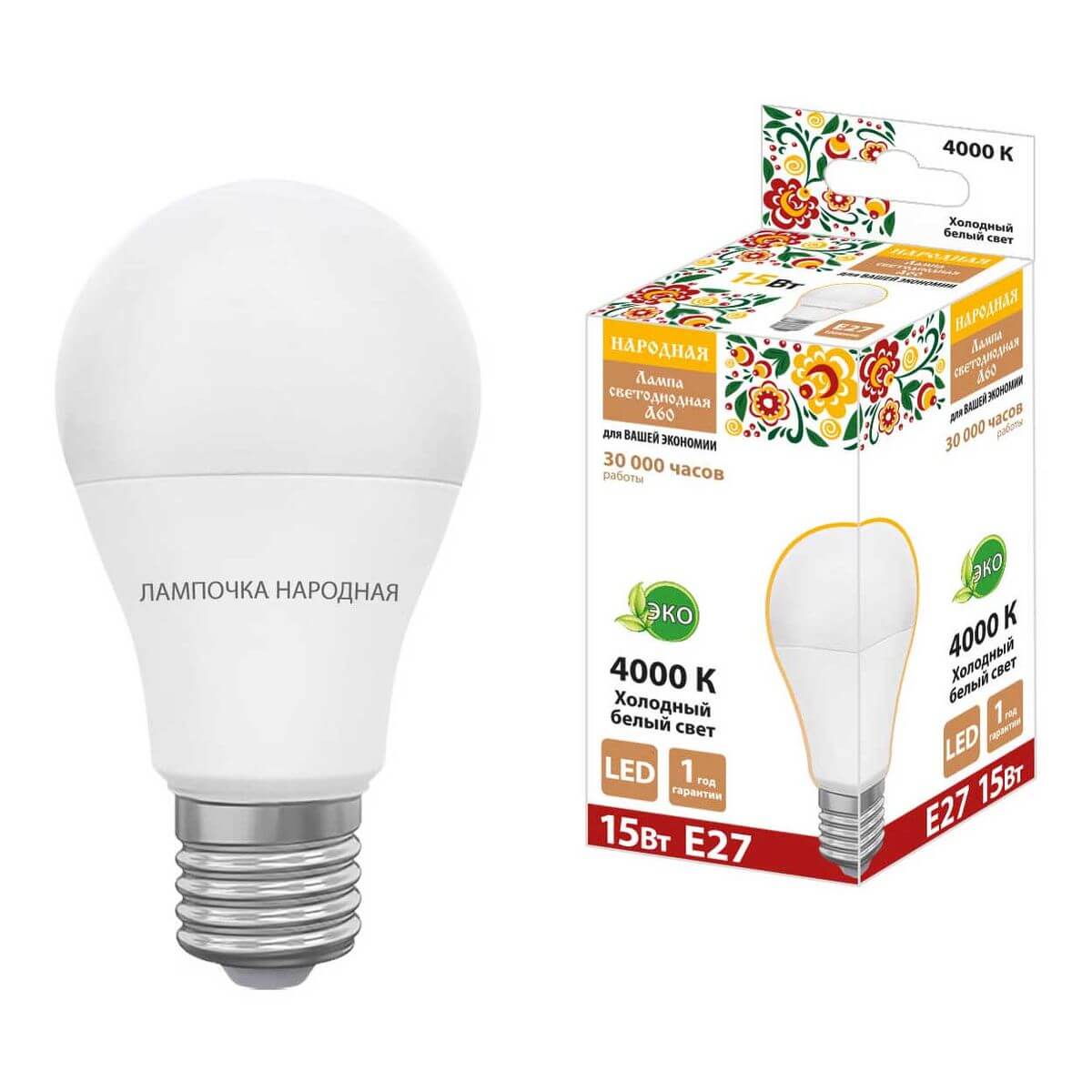 Лампа светодиодная TDM Electric Народная E27 15W 4000K матовая SQ0340-1633, Матовый, SQ0340-1633 Народная
Лампа светодиодная TDM Electric Народная E27 15W 4000K матовая SQ0340-1633, Матовый, SQ0340-1633 Народная