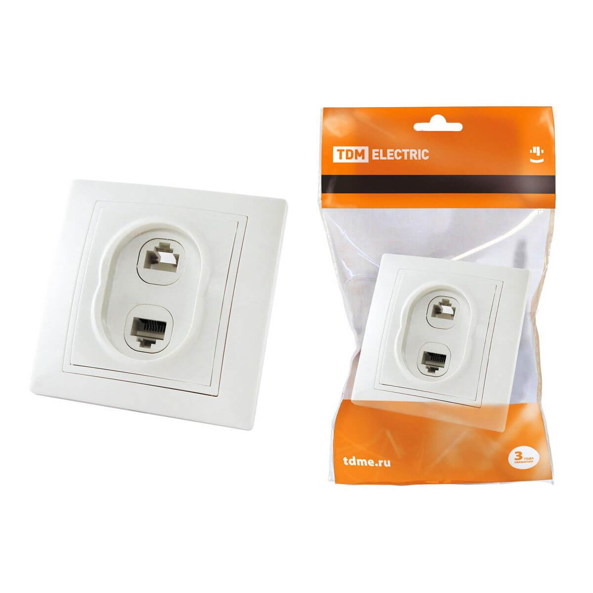 Розетка компьютерная RJ45/телефонная RJ11 TDM Electric Таймыр белая SQ1814-0023, Белый, SQ1814-0023 Таймыр
Розетка компьютерная RJ45/телефонная RJ11 TDM Electric Таймыр белая SQ1814-0023, Белый, SQ1814-0023 Таймыр